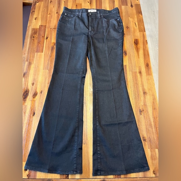 MADEWELL Flea Market Flare Jeans in black frost NEW NT672 $128 size 30 - Picture 7 of 16